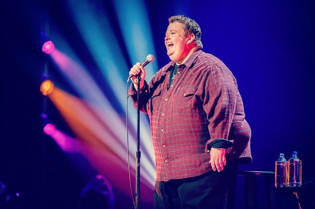 Ralphie May on stage