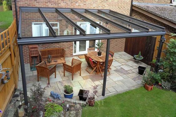 Glass Patio Roof