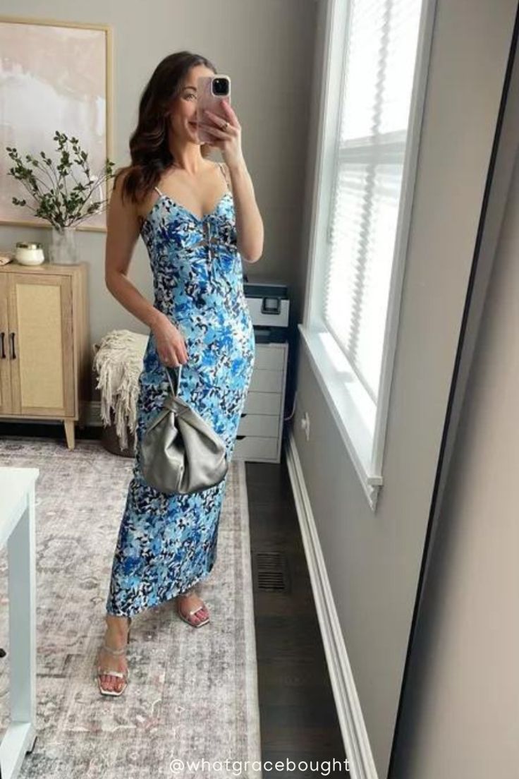 Maci Floral Sllip Dress