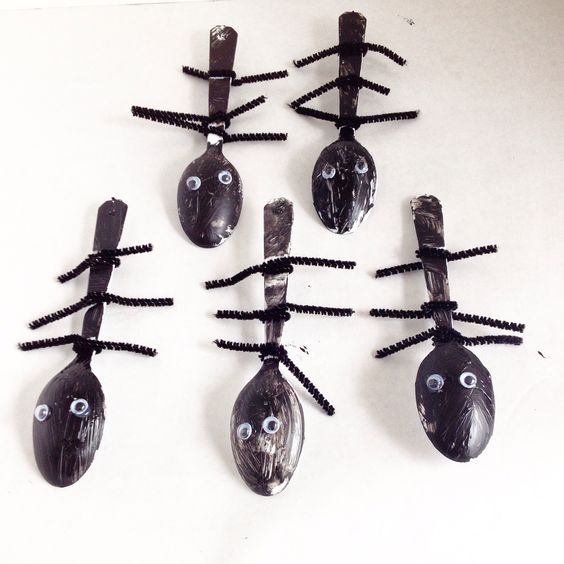 Plastic Spoon Ants