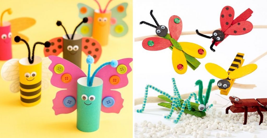 Insect Crafts For Preschoolers: Fun and Easy DIY Projects for Little ...