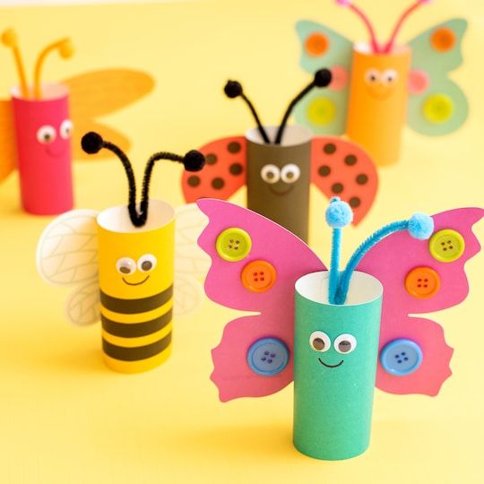 Toilet Paper Roll Insects