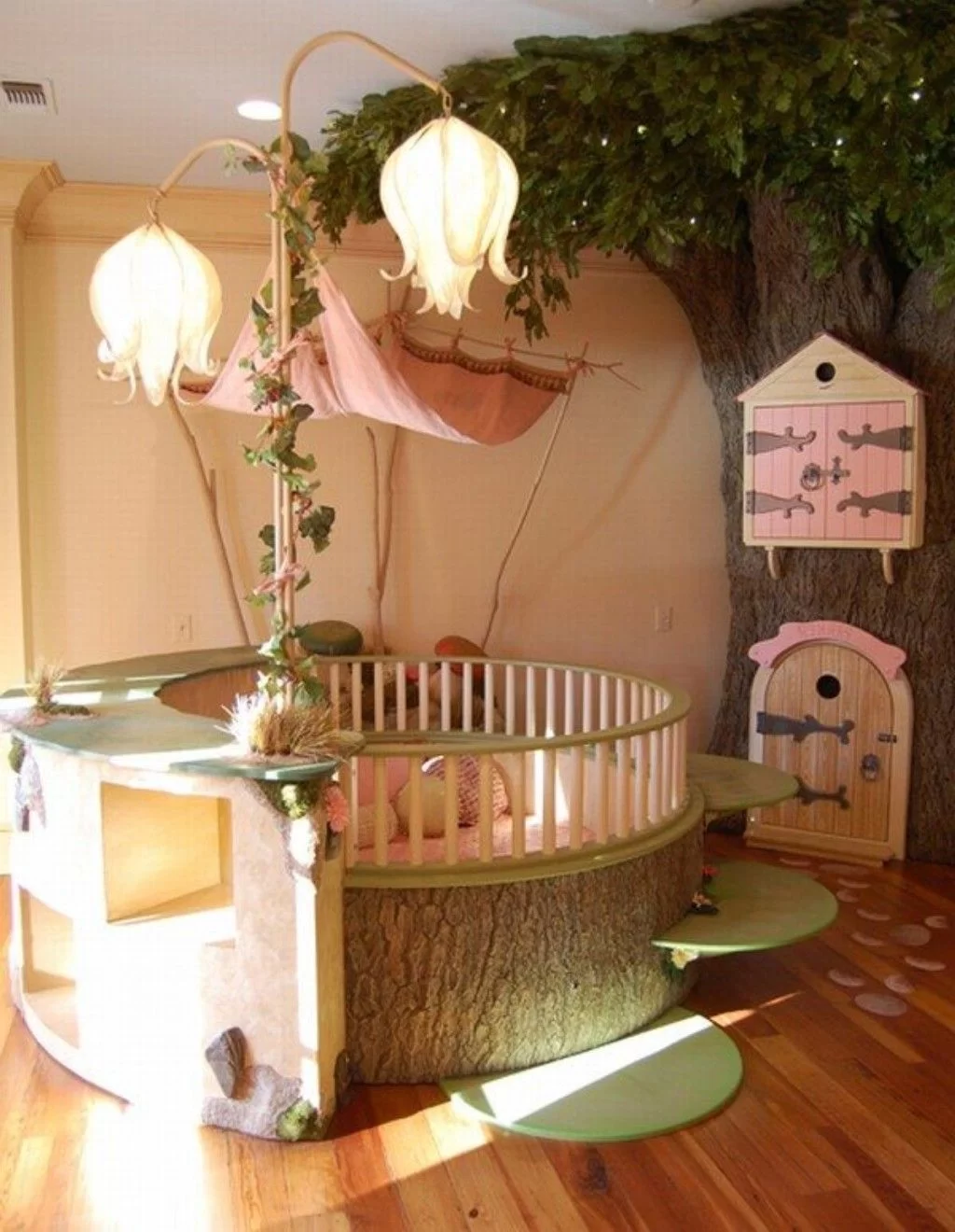 Magical Tree Furniture And Fairy Tree Stump Baby Crib