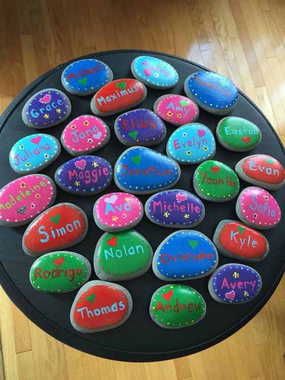 Personalized Painted Rocks