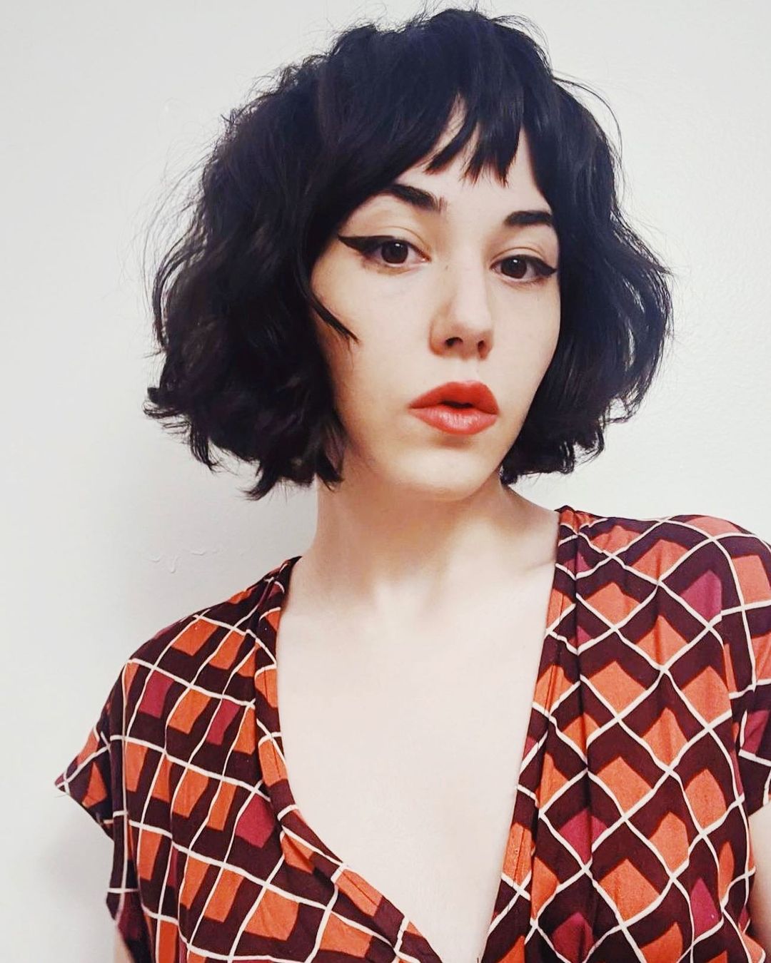 Soft Choppy Razor Cut Bob On Thick Hair