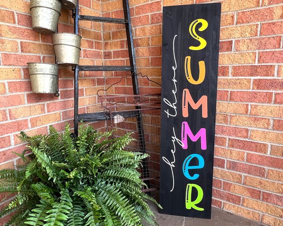 Summer Porch Sign