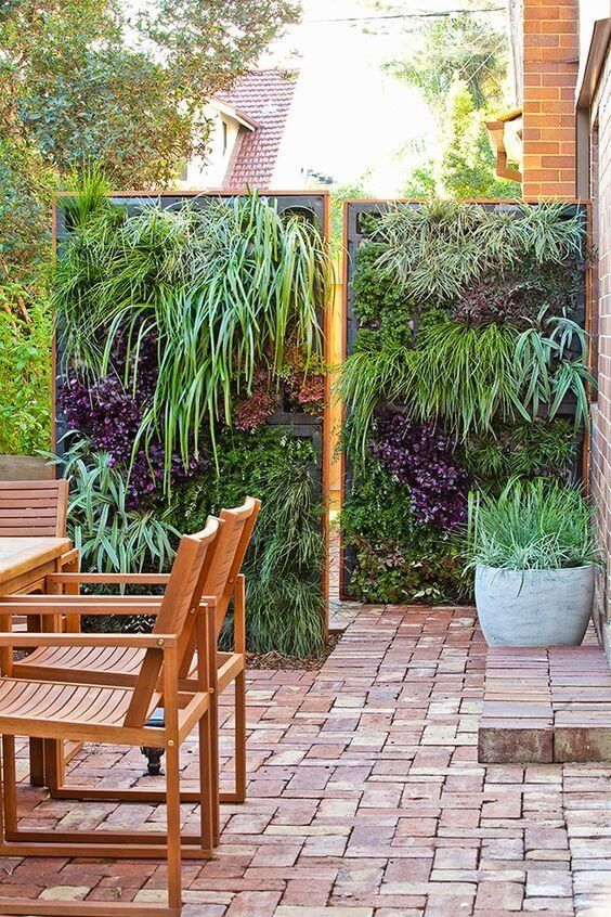 Vertical Garden Privacy Screen