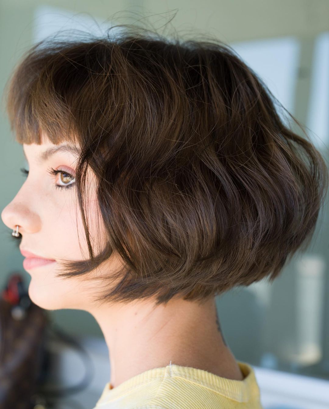 Volumenous Styled French Bob