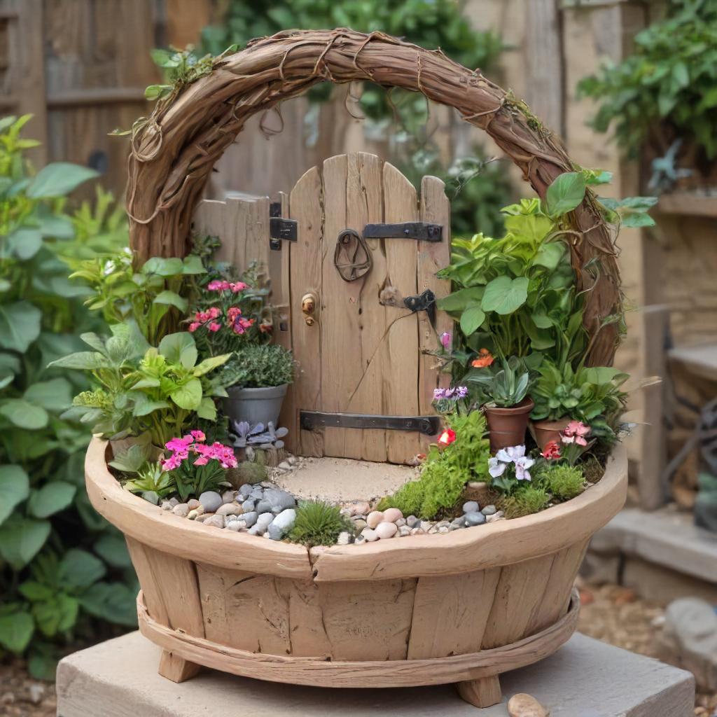 Arched Fairy Garden Enchanted Entry