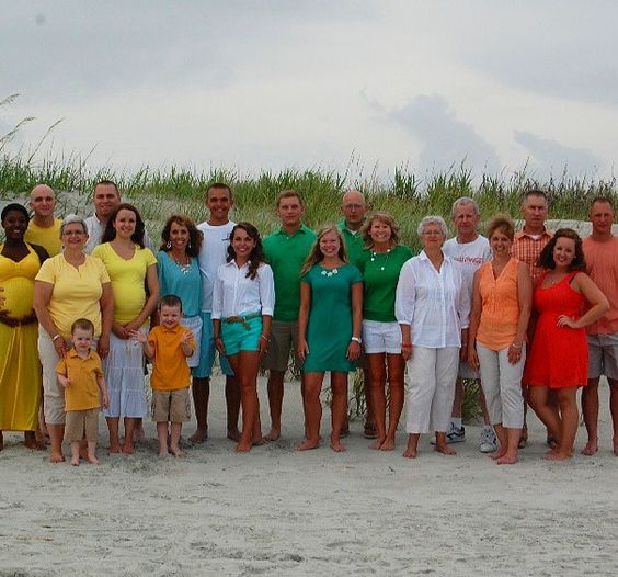 Color Coordination By Family Units