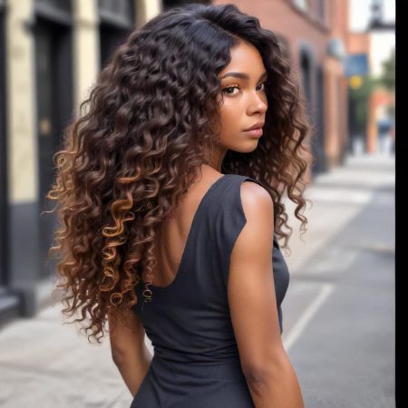 Curly Hair With Caramel Highlights: How To Get The Perfect Sun-Kissed Look