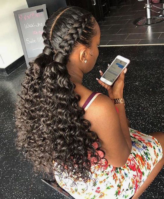 Double Dutch Braids Into Pigtails