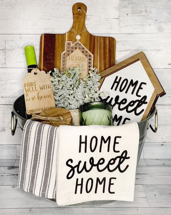 Eclectic Housewarming Basket