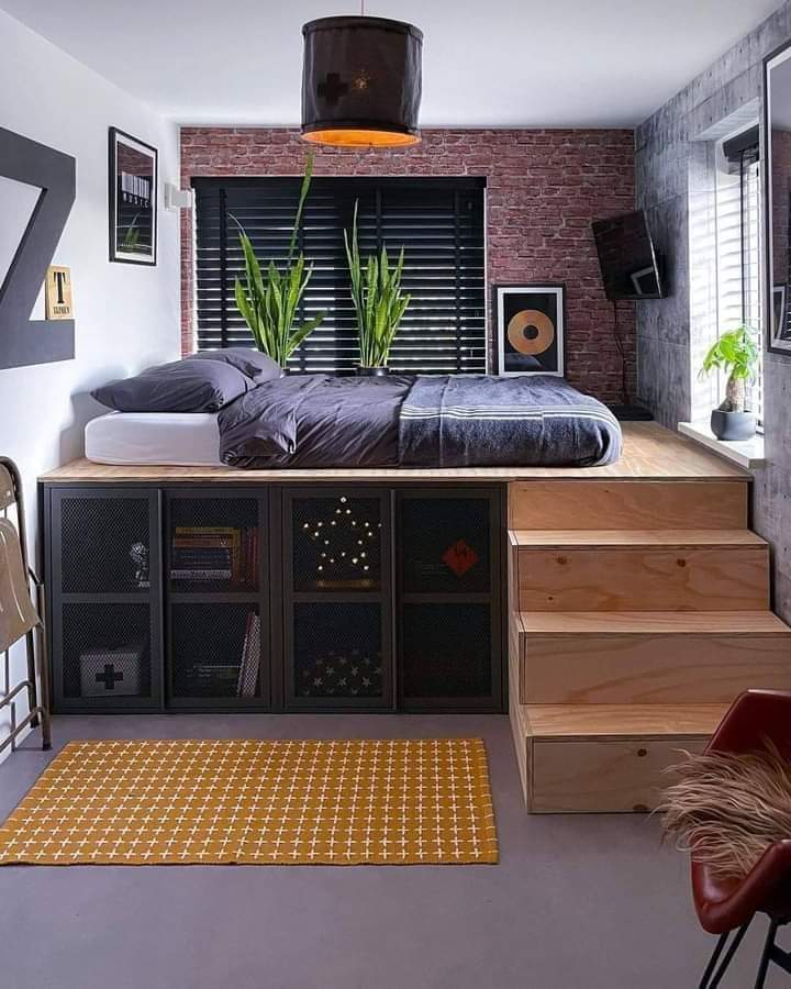 Loft Bed With Storage