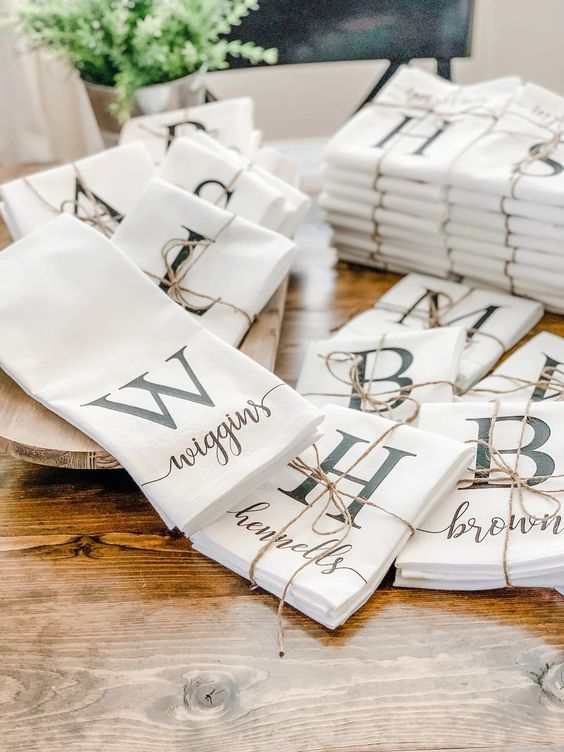 Personalized Tea Towels