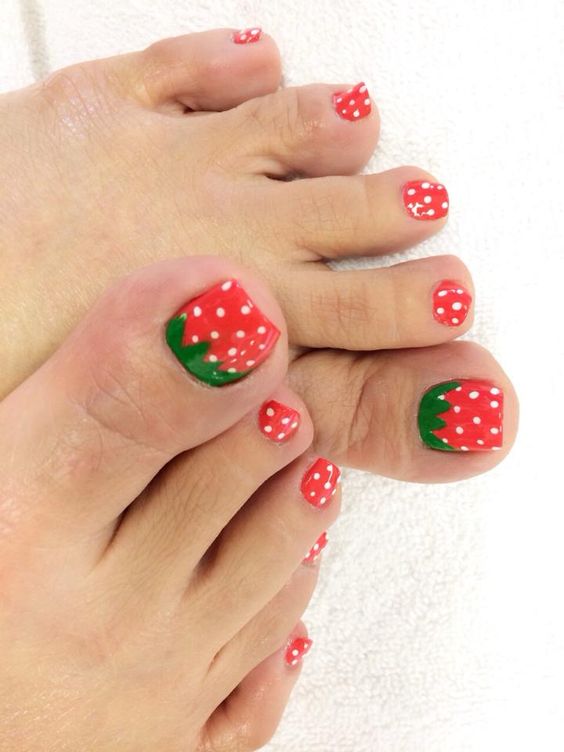 Strawberry Toes