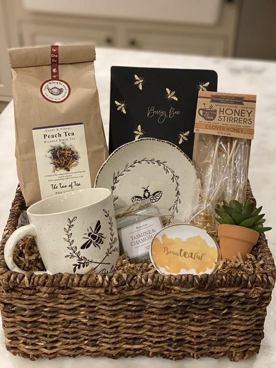 Tea Housewarming Gift Basket