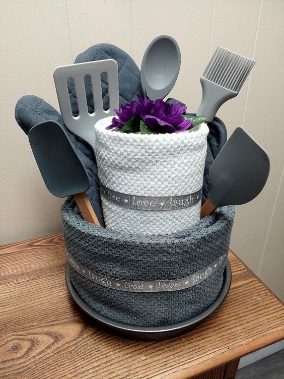 Towels And Cooking Utencils