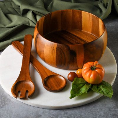 Wood Salad Bowl