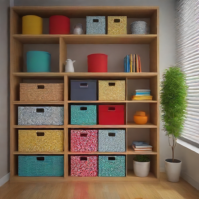 Colorful Storage Boxes