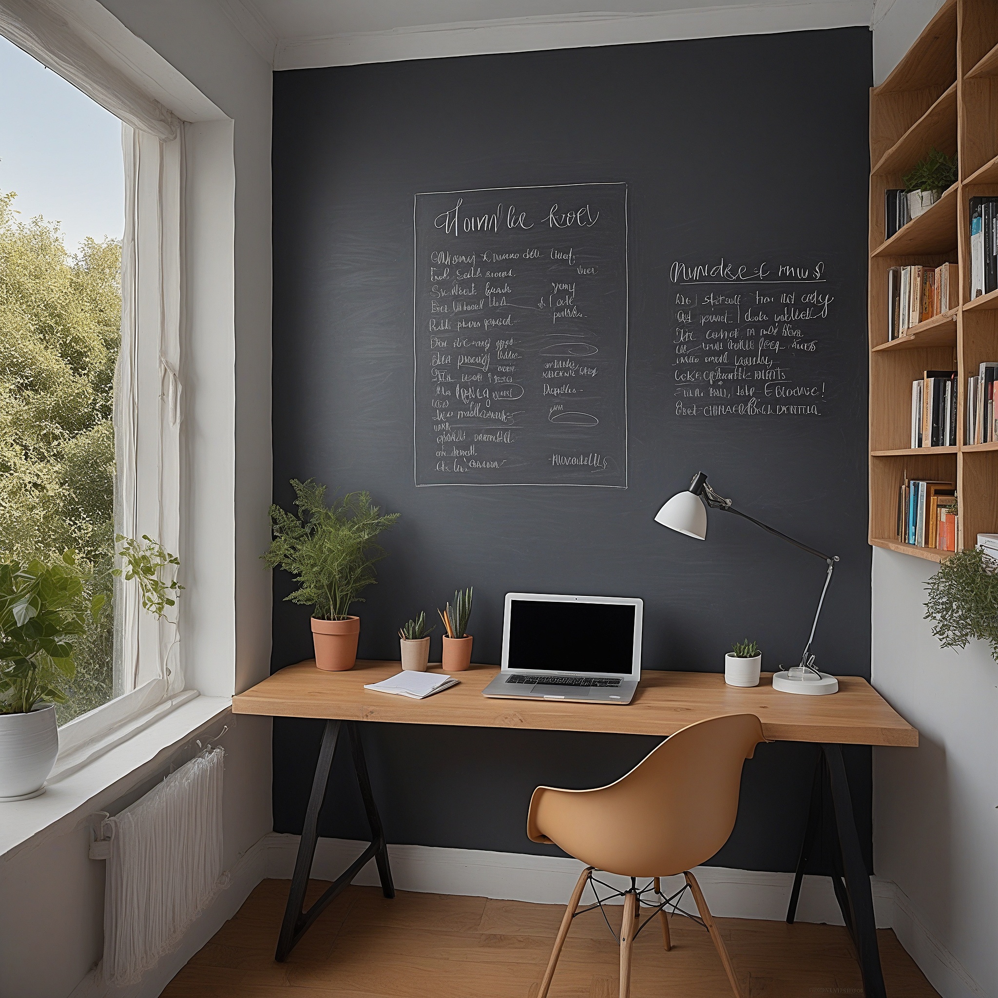 DIY Chalkboard Wall