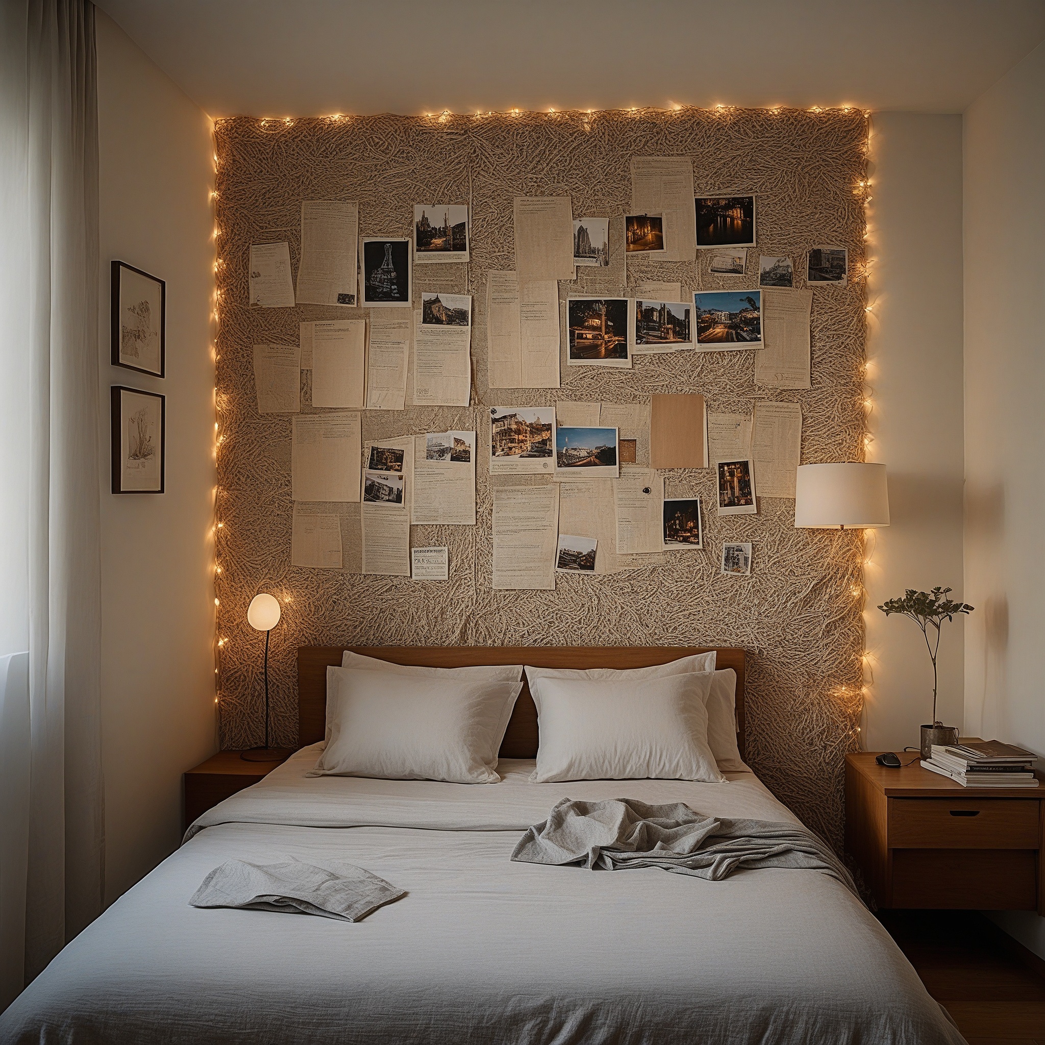 DIY Fabric-covered Bulletin Board