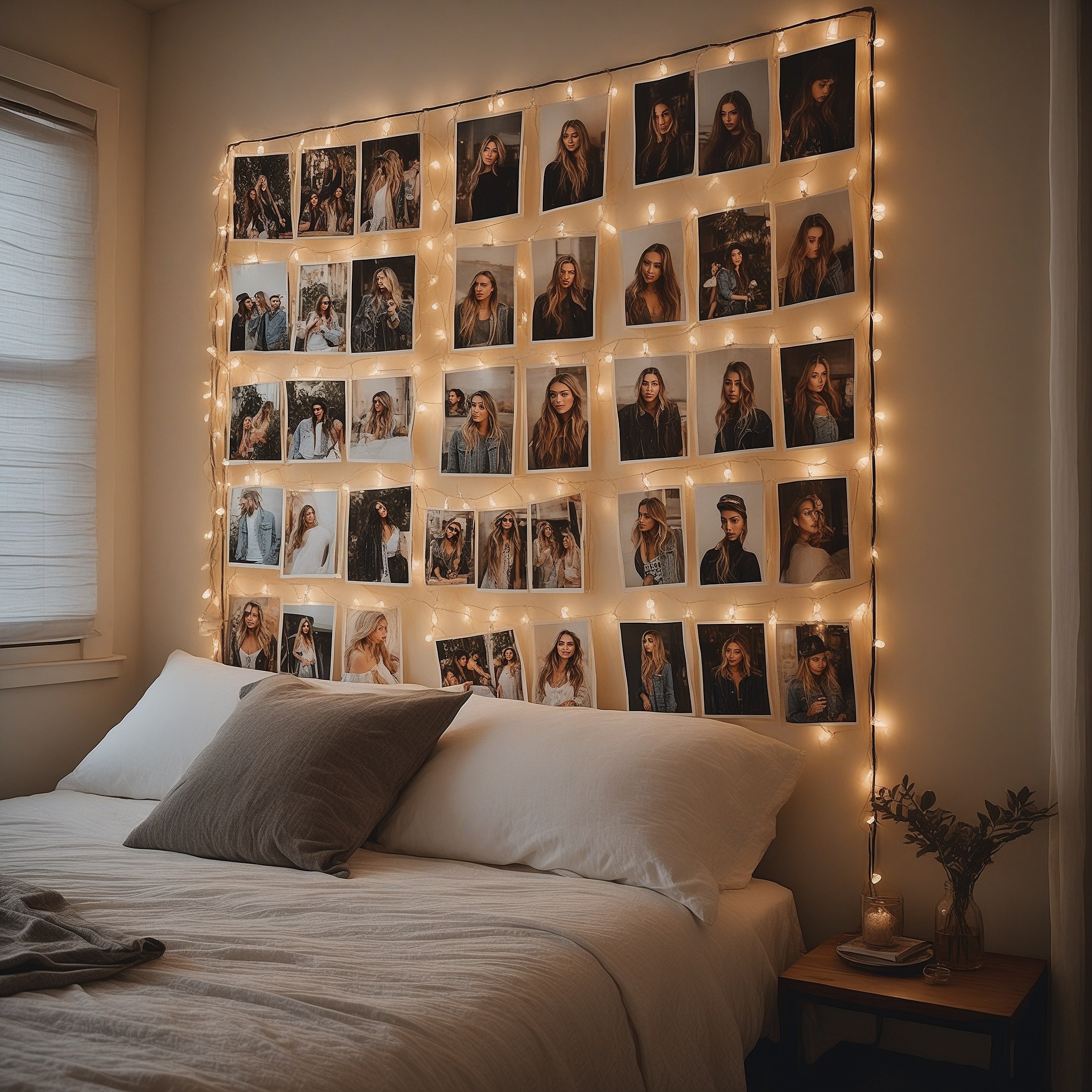 DIY Photo Collage Wall