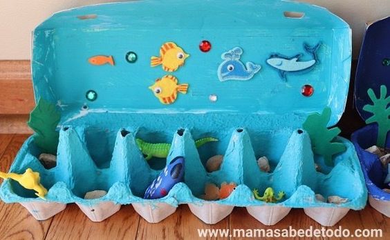 Egg Carton Ocean