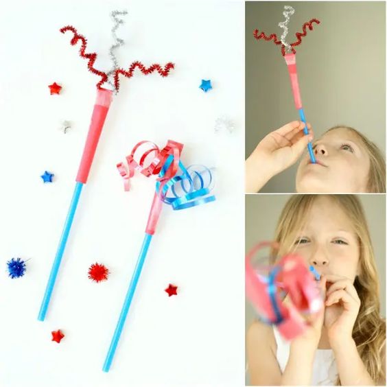 Fireworks Straw Rocket