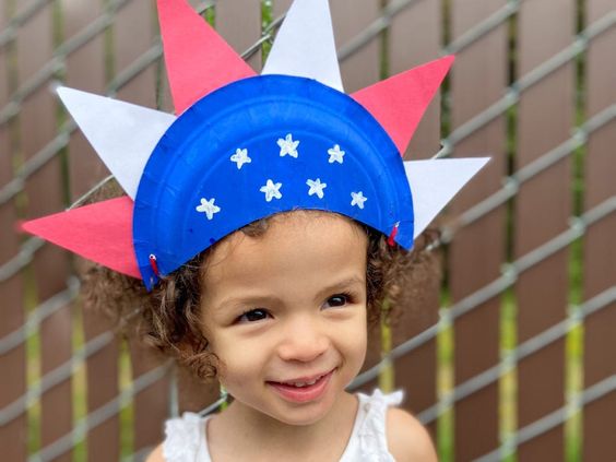 Paper Plate Crown