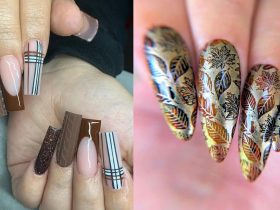 Brown Fall Nails