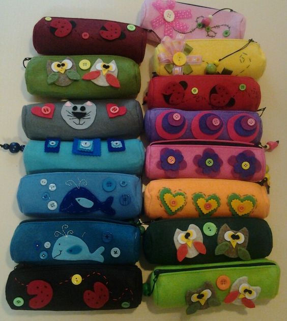 Felt Pencil Cases