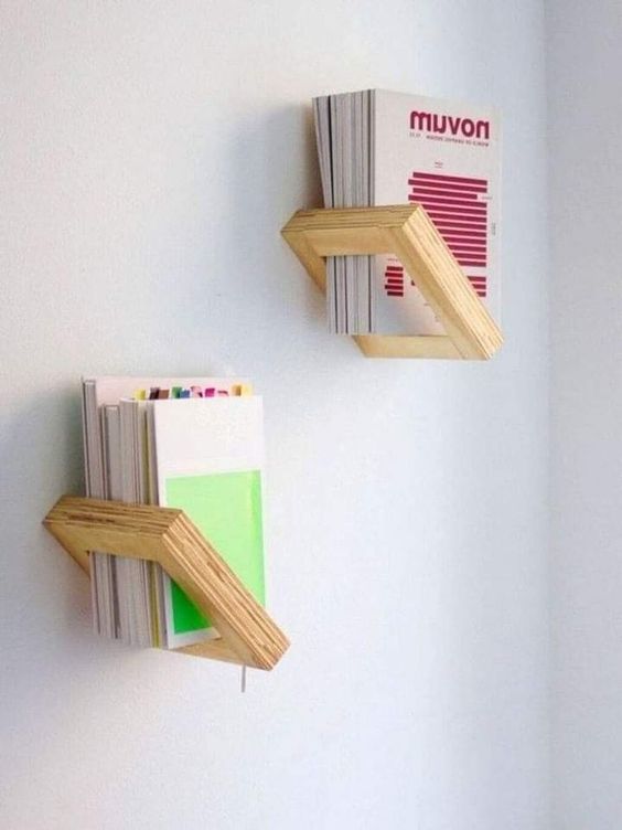 Floating Bookshelves