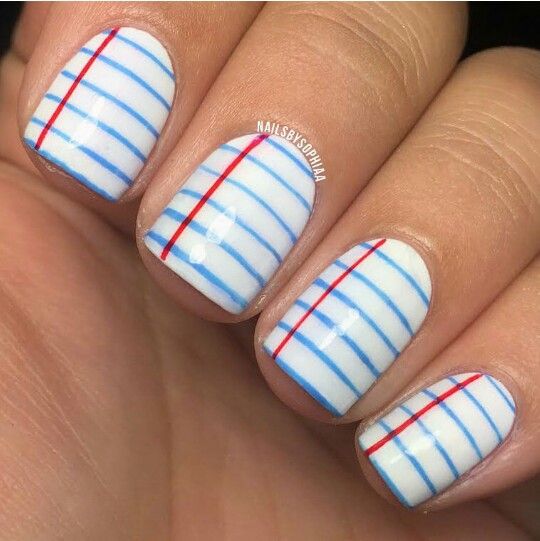 Notebook Nail Art