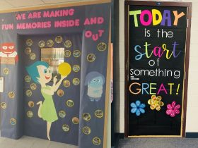 backtoschool door decor