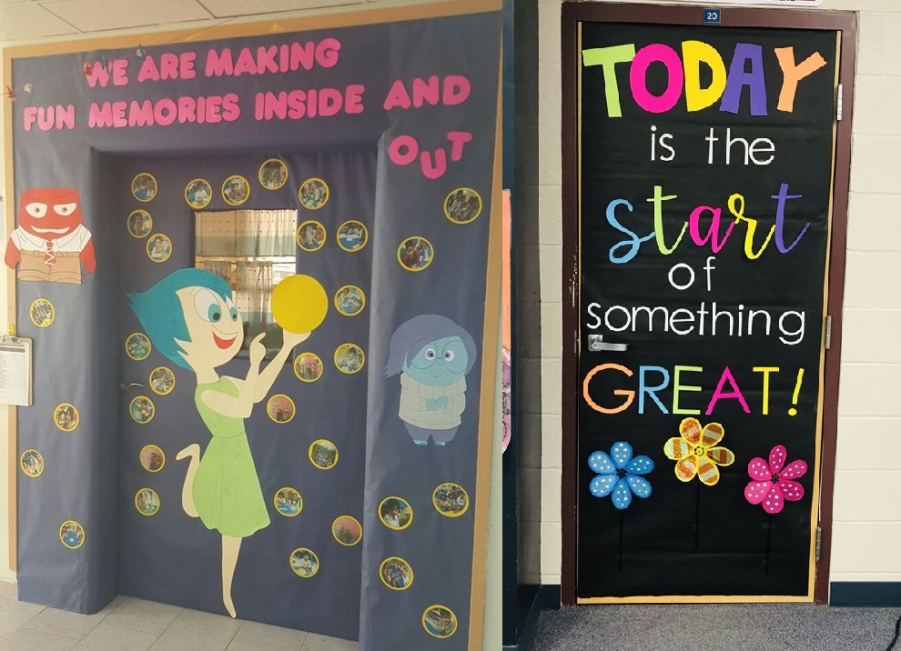 backtoschool door decor