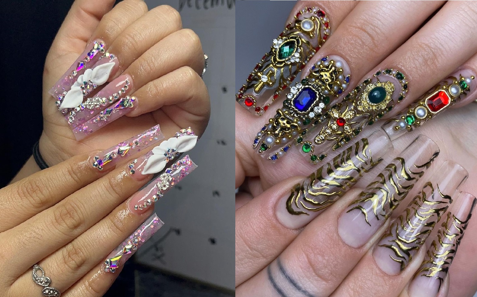 bling nails