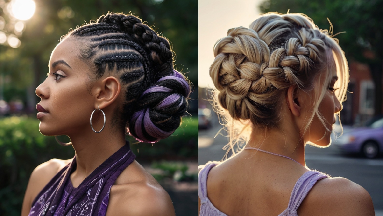 Braided Buns