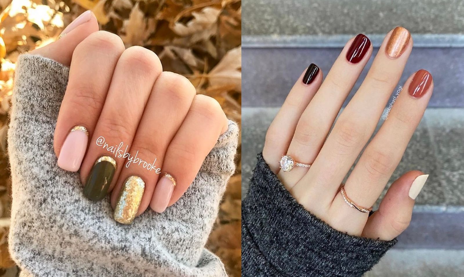 Fall classy nails