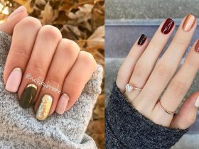 Fall classy nails