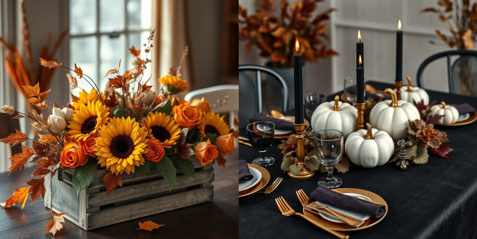 Fall table decor