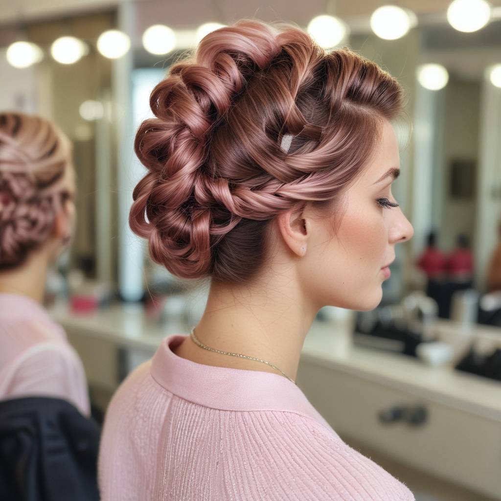 Napolitan Elegant Updo