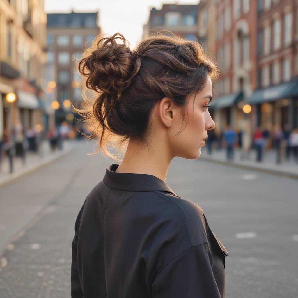 Twisted Messy Bun