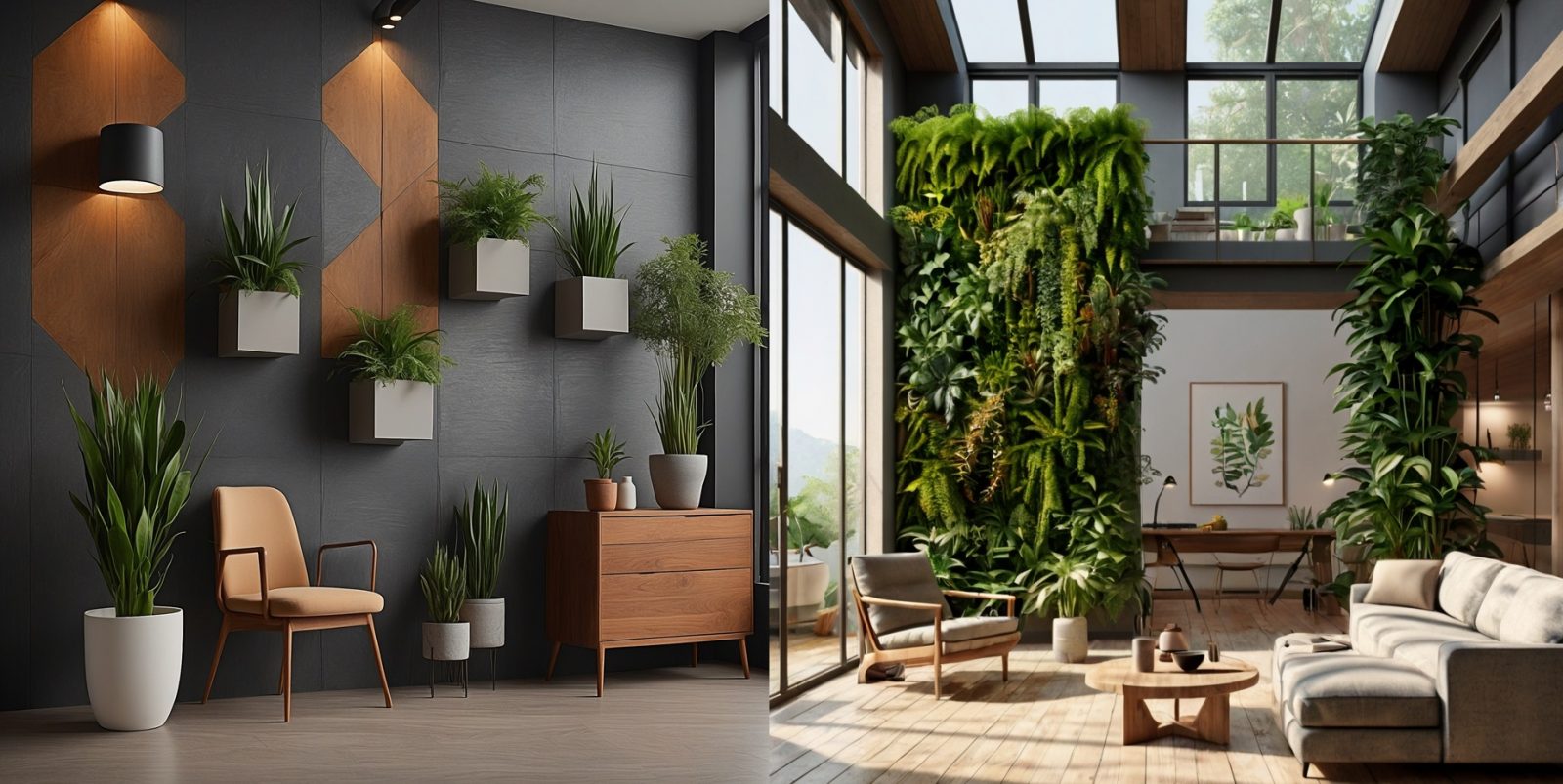 Vertical Indoor Garden