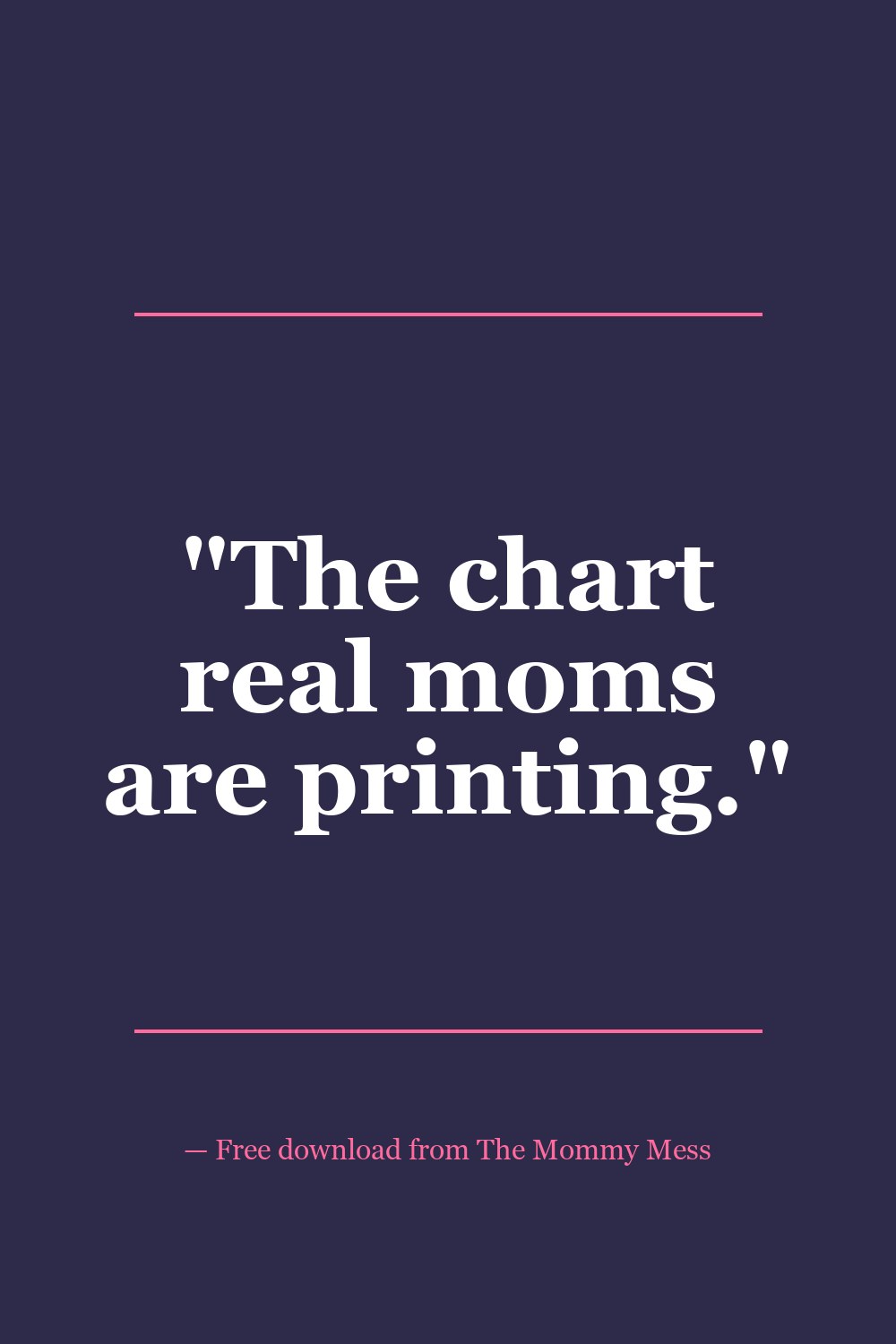 Free Printable Chore Chart for Kids — quote pin